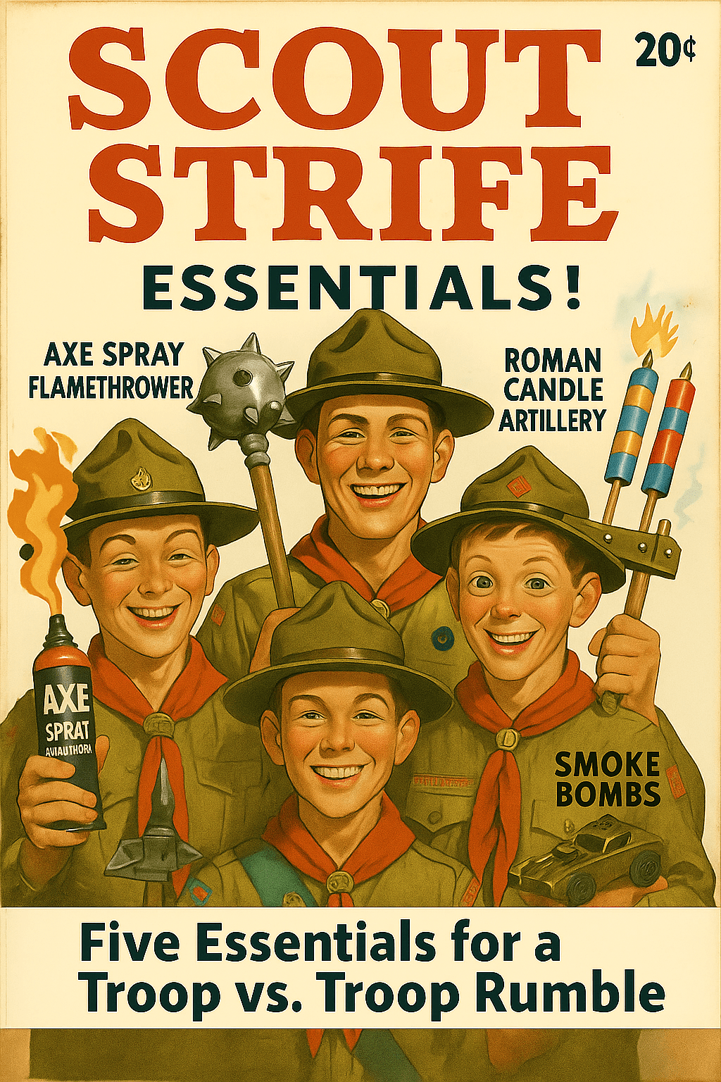 Five Essential Weapons Every Scout Needs for a Troop vs. Troop&nbsp;Rumble